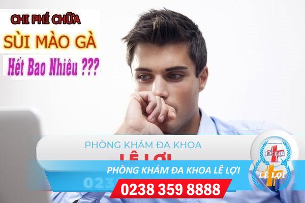 Chi phí chữa sùi mào gà tại Vinh hết bao nhiêu tiền?