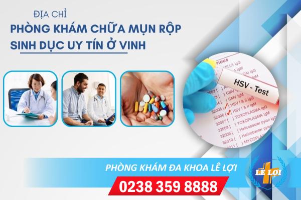 Địa chỉ khám xét nghiệm, khám chữa mụn rộp sinh dục