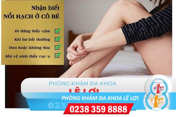 Nổi hạch ở môi bé môi lớn phải làm sao?