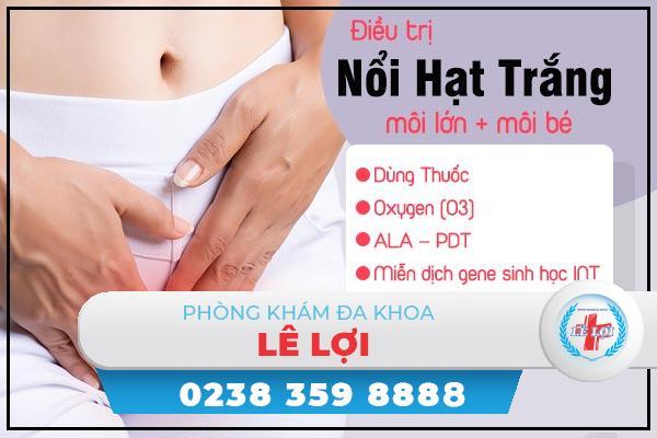 Cẩn trọng với tình trạng nổi hạt trắng môi lớn, môi bé