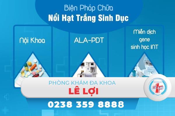 Điều trị nổi hạt trắng sinh dục như thế nào?