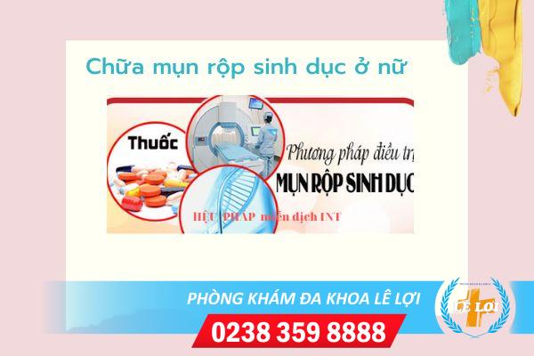 Chữa mụn rộp sinh dục ở nữ thế nào hiệu quả?