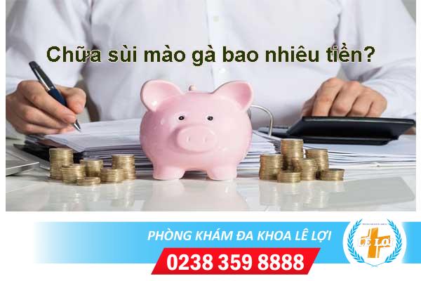 Chữa sùi mào gà hết bao nhiêu tiền?