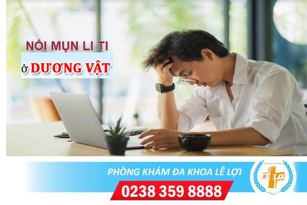 Hiện tượng nổi mụn li ti ở dương vật nguy hiểm không?