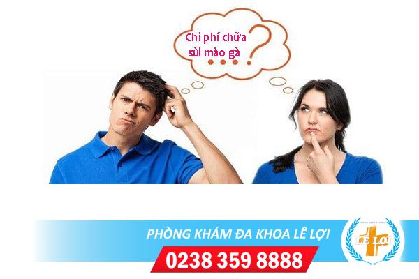 Chi phí chữa sùi mào gà ở dương vật bao nhiêu?