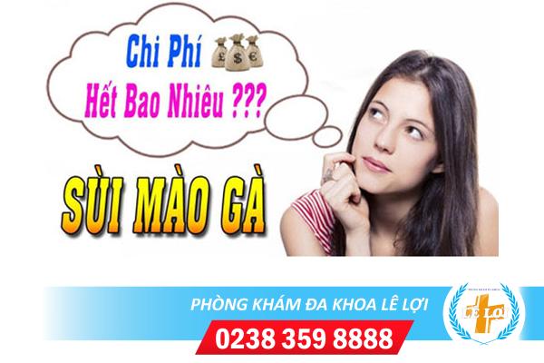 Chi phí chữa sùi mào gà giai đoạn đầu bao nhiêu?