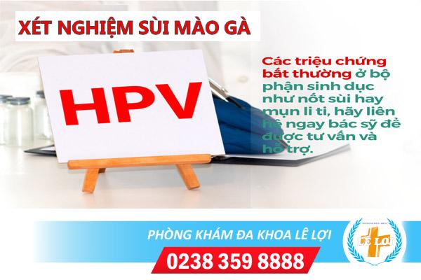 Xét nghiệm bệnh sùi mào gà ở đâu?