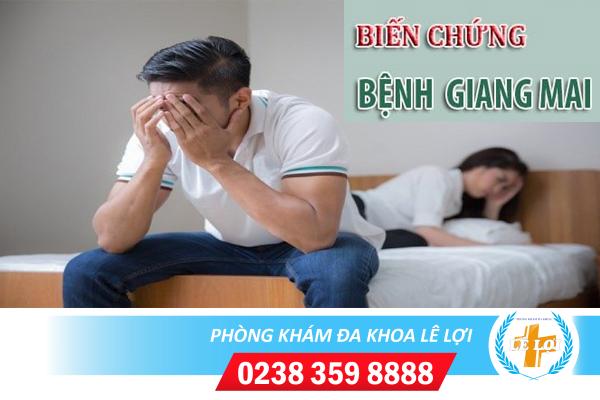 Biến chứng bệnh giang mai nguy hiểm không?