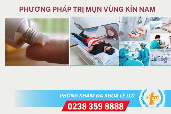 Trị mụn vùng kín nam bằng cách nào?