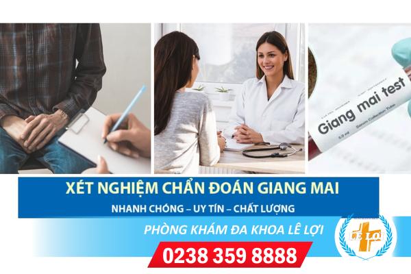 Địa chỉ xét nghiệm giang mai uy tín chính xác