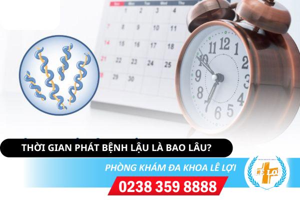 Thời gian phát bệnh lậu là bao lâu?